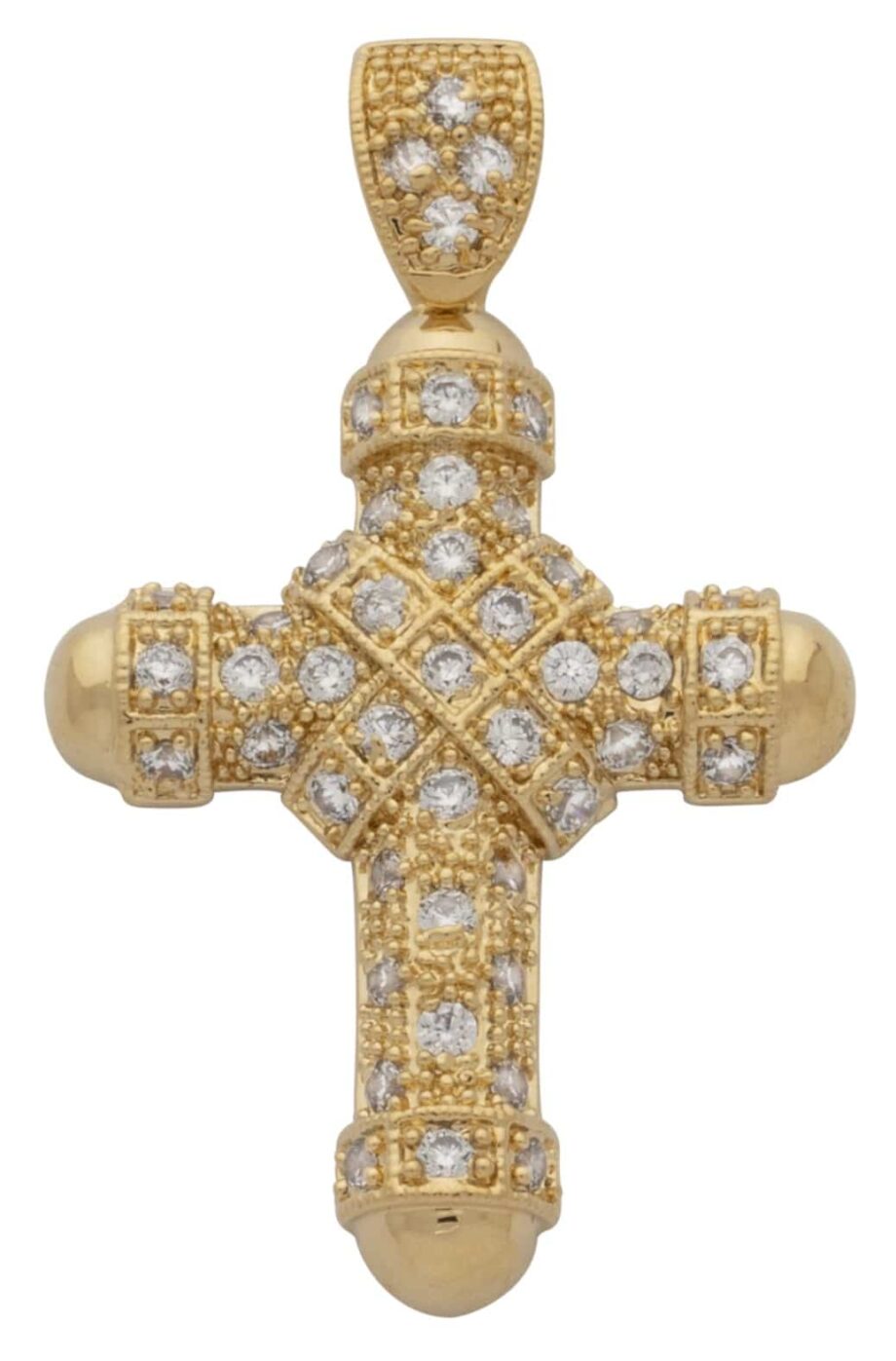 CZ Cross Pendant