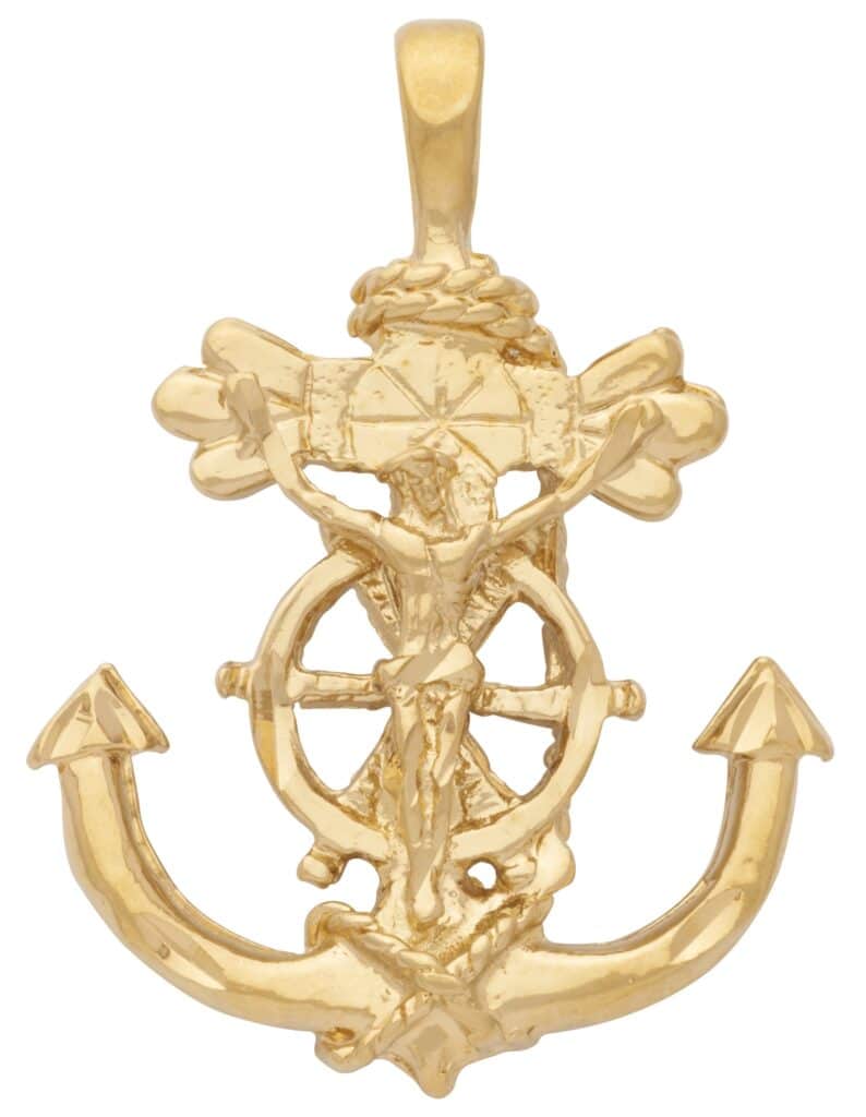 MD-119 |Anchor · Goldfathers Jewelry