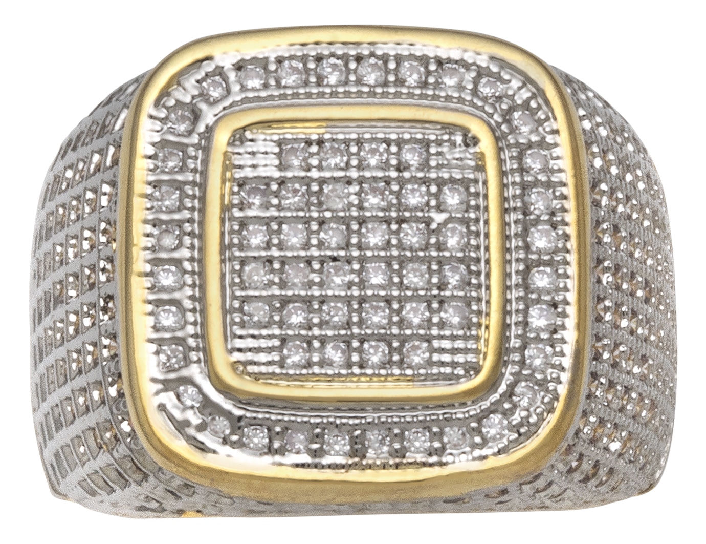 MN-119 | Men's CZ Ring · Goldfathers Jewelry